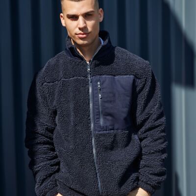 Front Row Recycled Sherpa Fleece Jacket Thumbnail