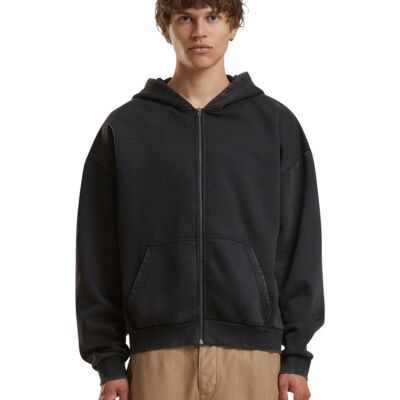 Vintage heavy zip hoodie Thumbnail