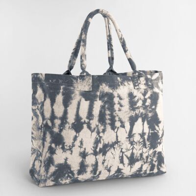Tie-dye canvas tote bag Thumbnail