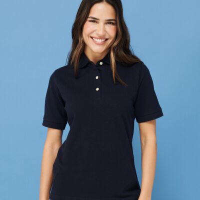 Henbury Ladies Classic Cotton Piqué Polo Shirt Thumbnail