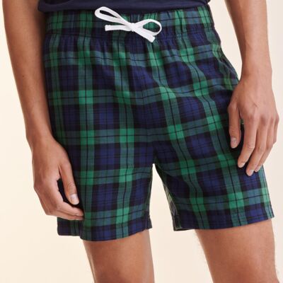Tartan lounge shorts Thumbnail